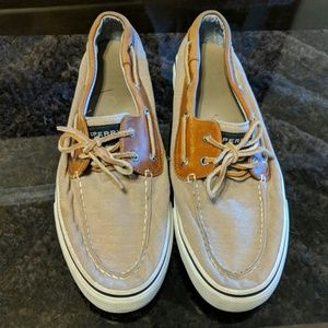 Men's Beige Sperry's